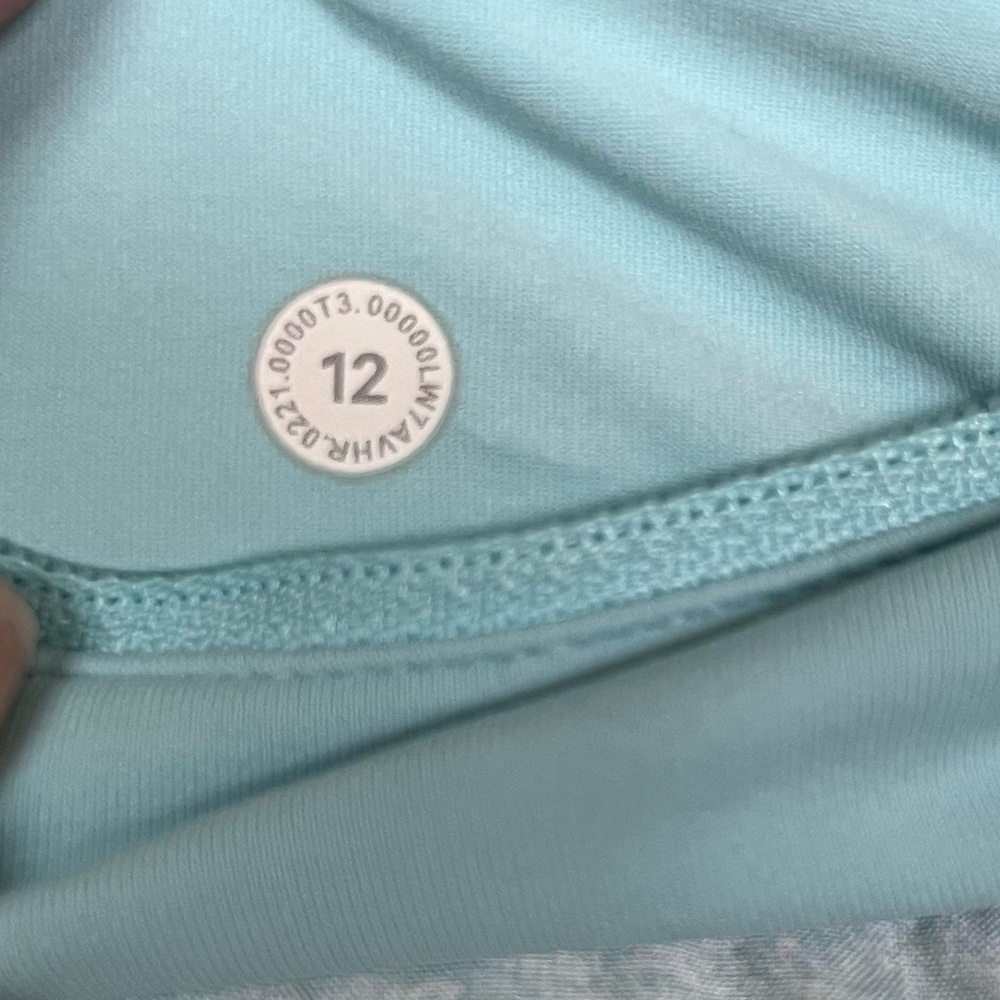 Lululemon Speed Up Short 2.5" Heather Lux Multi Icing Blue/Icing Blue - Picture 11 of 12